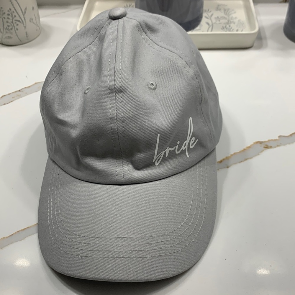 Bride baseball cap